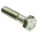 Plain Stainless Steel, Hex Bolt, M8 x 60mm