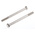 Plain Stainless Steel, Hex Bolt, M8 x 100mm