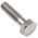 Plain Stainless Steel, Hex Bolt, M10 x 40mm