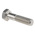 Plain Stainless Steel, Hex Bolt, M12 x 50mm