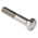 Plain Stainless Steel, Hex Bolt, M12 x 60mm