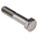 Plain Stainless Steel, Hex Bolt, M16 x 80mm