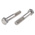 Plain Stainless Steel, Hex Bolt, M16 x 90mm