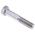 Plain Stainless Steel, Hex Bolt, M20 x 100mm