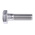 Plain Stainless Steel, Hex Bolt, M10 x 35mm