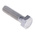 Plain Stainless Steel, Hex Bolt, M8 x 30mm