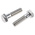 Plain Stainless Steel, Hex Bolt, M12 x 45mm