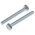 Zinc Plated Steel Hex, Hex Bolt, M4 x 35mm