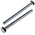 Zinc Plated Steel Hex, Hex Bolt, M4 x 50mm