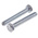 Zinc Plated Steel Hex, Hex Bolt, M5 x 35mm