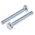 Zinc Plated Steel Hex, Hex Bolt, M6 x 45mm