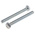 Zinc Plated Steel Hex, Hex Bolt, M6 x 60mm