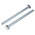 Zinc Plated Steel Hex, Hex Bolt, M6 x 80mm