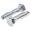 Zinc Plated Steel Hex, Hex Bolt, M8 x 35mm