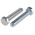 Zinc Plated Steel Hex, Hex Bolt, M8 x 45mm