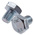 Zinc Plated Steel Hex, Hex Bolt, M10 x 12mm