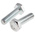 Zinc Plated Steel Hex, Hex Bolt, M10 x 35mm