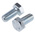 Zinc Plated Steel Hex, Hex Bolt, M14 x 30mm