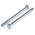 Bright Zinc Plated Steel, Hex Bolt, M6 x 80mm