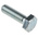 Bright Zinc Plated Steel, Hex Bolt, M10 x 35mm