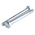 Bright Zinc Plated Steel, Hex Bolt, M10 x 110mm
