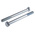 Bright Zinc Plated Steel, Hex Bolt, M10 x 130mm