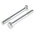 Bright Zinc Plated Steel, Hex Bolt, M12 x 110mm
