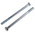 Bright Zinc Plated Steel, Hex Bolt, M12 x 180mm