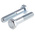 Bright Zinc Plated Steel, Hex Bolt, M14 x 55mm
