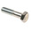 Bright Zinc Plated Steel Hex, Hex Bolt, M24 x 100mm