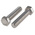 Plain Stainless Steel Hex, Hex Bolt, M16 x 70mm
