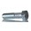 Bright Zinc Plated Bright Zinc Plated Steel, Hex Bolt, M16 x 65mm