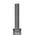 Plain Stainless Steel, Hex Bolt, M16 x 80mm