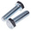 Zinc Plated Steel Hex, Hex Bolt, M12 x 45mm