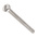 RS PRO Slot Pan A2 304 Stainless Steel Machine Screws DIN 85, M3x30mm