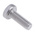 RS PRO Pozidriv Pan A4 316 Stainless Steel Machine Screws DIN 7985, M4x12mm