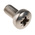 RS PRO Pozidriv Pan A4 316 Stainless Steel Machine Screws DIN 7985, M5x10mm