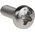 RS PRO Pozidriv Pan A4 316 Stainless Steel Machine Screws DIN 7985, M6x16mm