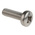 RS PRO Pozidriv Pan A4 316 Stainless Steel Machine Screws DIN 7985, M6x20mm