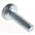 RS PRO Pozidriv Pan Steel Machine Screws DIN 7985, M3x10mm