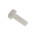 RS PRO Slot  Cheese Head Nylon Machine Screws, M6x16mm