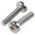 RS PRO Pozidriv Pan A2 304 Stainless Steel Machine Screws DIN 7985, M3x12mm