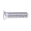 RS PRO Pozidriv Countersunk A2 304 Stainless Steel Machine Screws DIN 965, M3x12mm