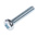 RS PRO Pozidriv Pan Steel Machine Screws DIN 7985, M4x20mm