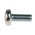 RS PRO Pozidriv Pan Steel Machine Screws DIN 7985Z, M5x12mm