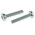 RS PRO Pozidriv Pan Steel Machine Screws DIN 7985Z, M5x25mm