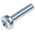 RS PRO Pozidriv Pan Steel Machine Screws DIN 7985, M6x25mm