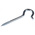 RS PRO Steel, Screw J Hook, 53mm, 10mm