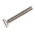 RS PRO Slot Countersunk Brass Machine Screws DIN 963, M2x12mm
