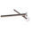 RS PRO Slot Countersunk Brass Machine Screws DIN 963, M3x30mm
